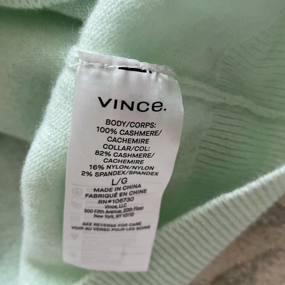VINCE cashmere sweater - Picture 4 of 4